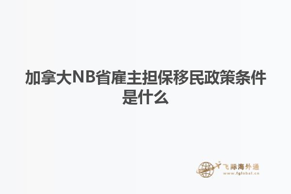 加拿大NB省雇主擔保移民政策條件是什么