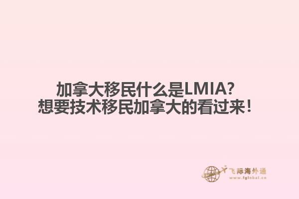 加拿大移民什么是LMIA？想要技術移民加拿大的看過來！