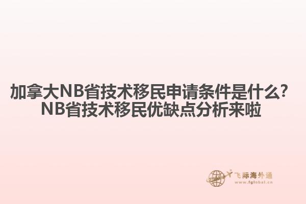 加拿大NB省技術(shù)移民申請(qǐng)條件是什么？NB省技術(shù)移民優(yōu)缺點(diǎn)分析來(lái)啦 